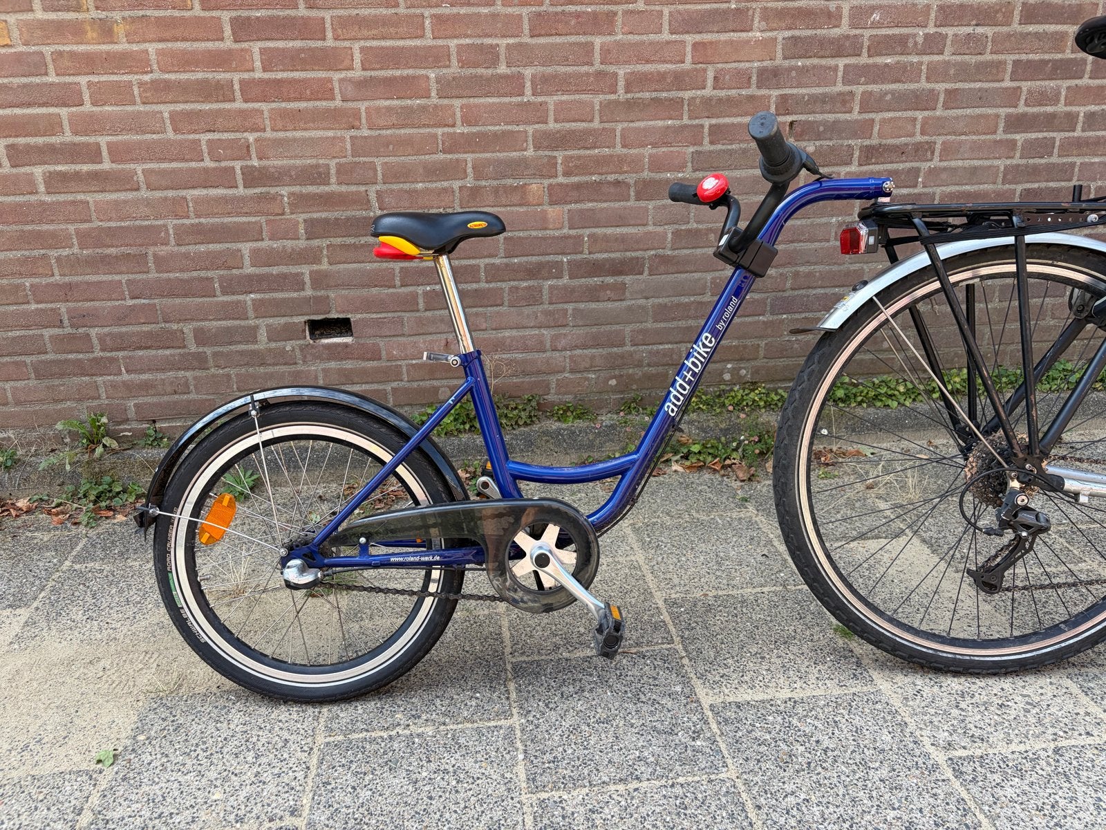 Aanhangfiets Add+Bike by Roland incl. drager, Ophalen, Gebruikt, Aanhangfiets
