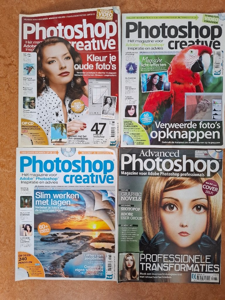 Photoshop creative en advanced, Ophalen of Verzenden, Gelezen, Overige typen