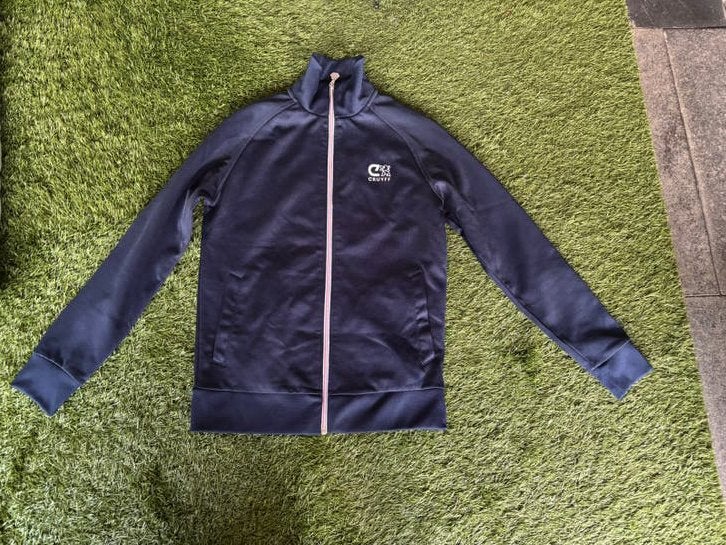 Cruyff trainingsjack maat s, Ophalen of Verzenden, Zo goed als nieuw, Blauw, Algemeen