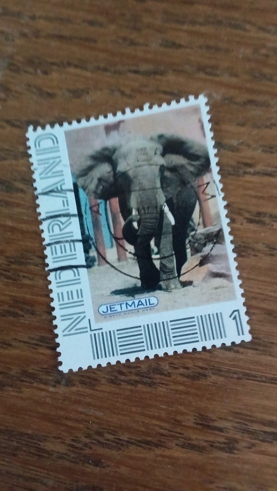 Gestempelde Persoonlijke Postzegel Nederland - Olifant, Postzegels en Munten, Postzegels | Nederland, Ophalen of Verzenden, Na 1940
