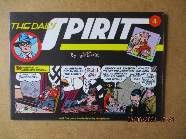 adv4765 daily spirit 4 engels, Eén stripboek, Ophalen, Gelezen