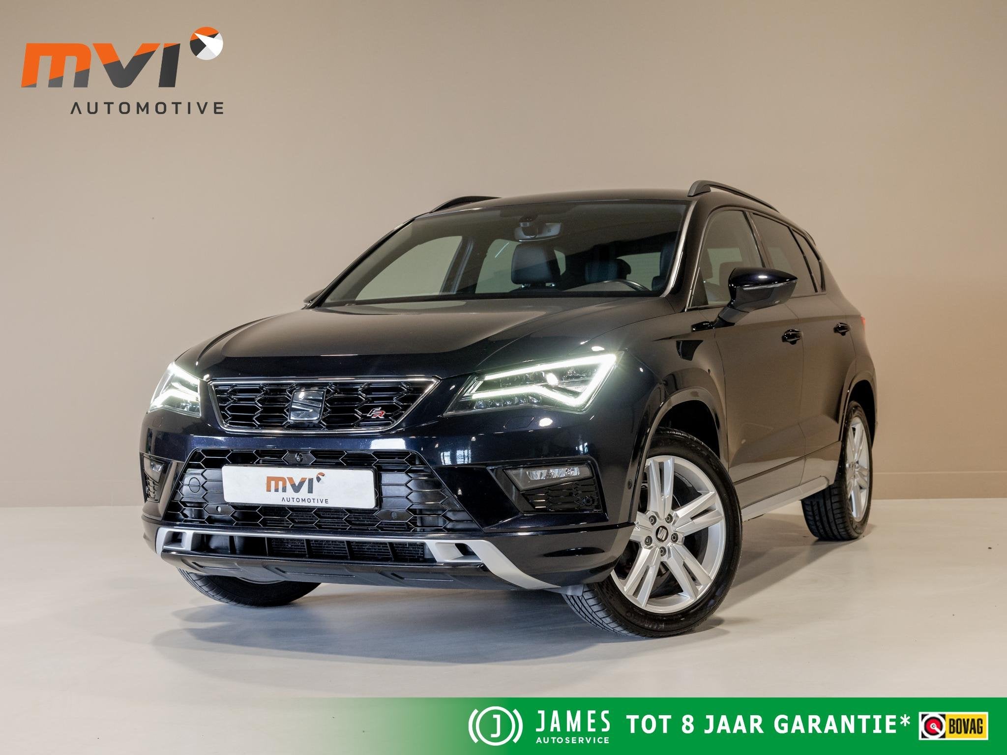 SEAT Ateca 1.5 TSI FR Business Intense 150pk / Achteruitrijc, Auto's, Seat, Voorwielaandrijving, 4 cilinders, Ateca, Zwart