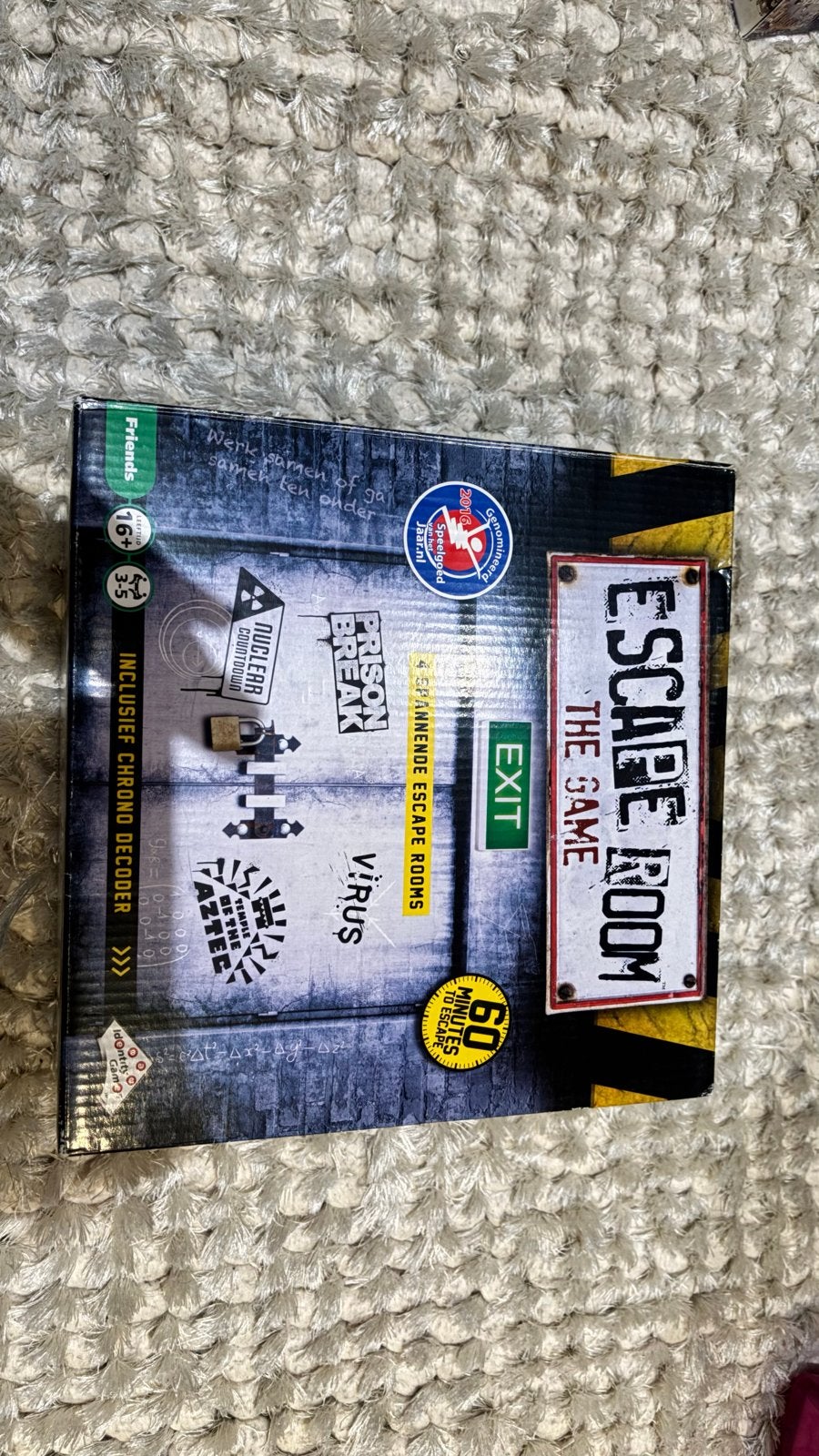 Escape Room The Game - 4 spannende escape rooms, Drie of vier spelers, Ophalen of Verzenden, Zo goed als nieuw