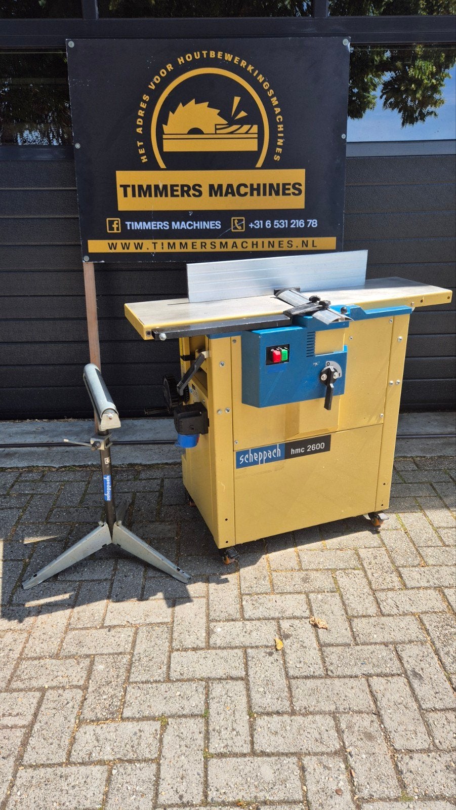 Scheppach vlakvandiktebank CE 230volt langgatboor rolbok, Doe-het-zelf en Verbouw, Ophalen of Verzenden, Zo goed als nieuw