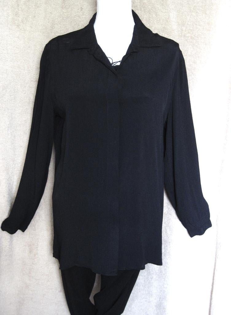 qbl  MOOIE BLOUSE van MSCH Maat:M/L, Ophalen of Verzenden, Zo goed als nieuw, Maat 42/44 (L), Zwart