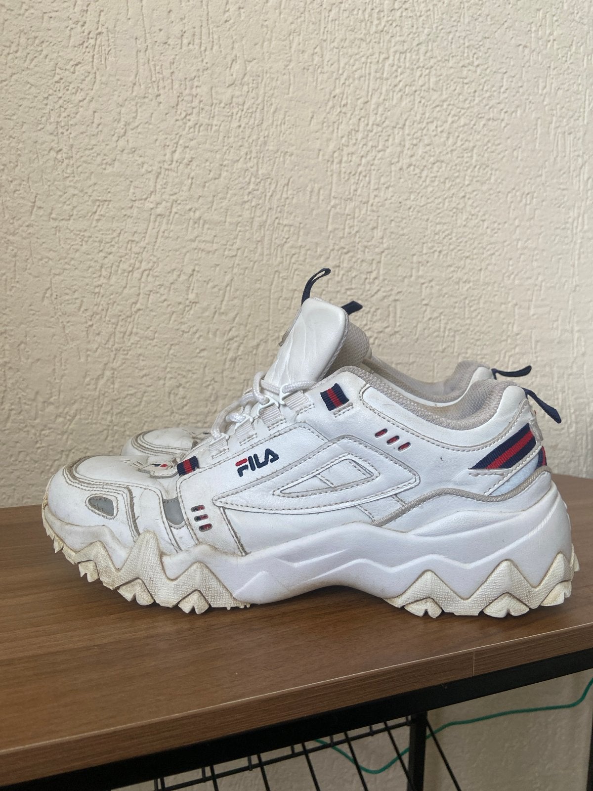 Fila Disruptor sneakers wit - Maat 41, Kleding | Dames, Ophalen of Verzenden, Gedragen, Wit, Sneakers of Gympen