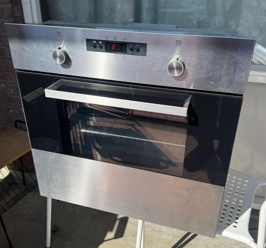 Ikea inbouw oven, Ophalen, Gebruikt, Hete lucht, Inbouw