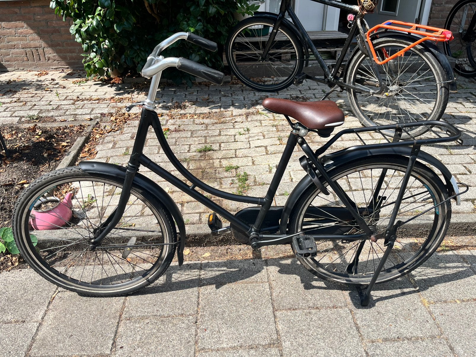 Kinderfiets 24 inch - omafiets - opgeknapt, Ophalen, Zo goed als nieuw, 20 inch of meer
