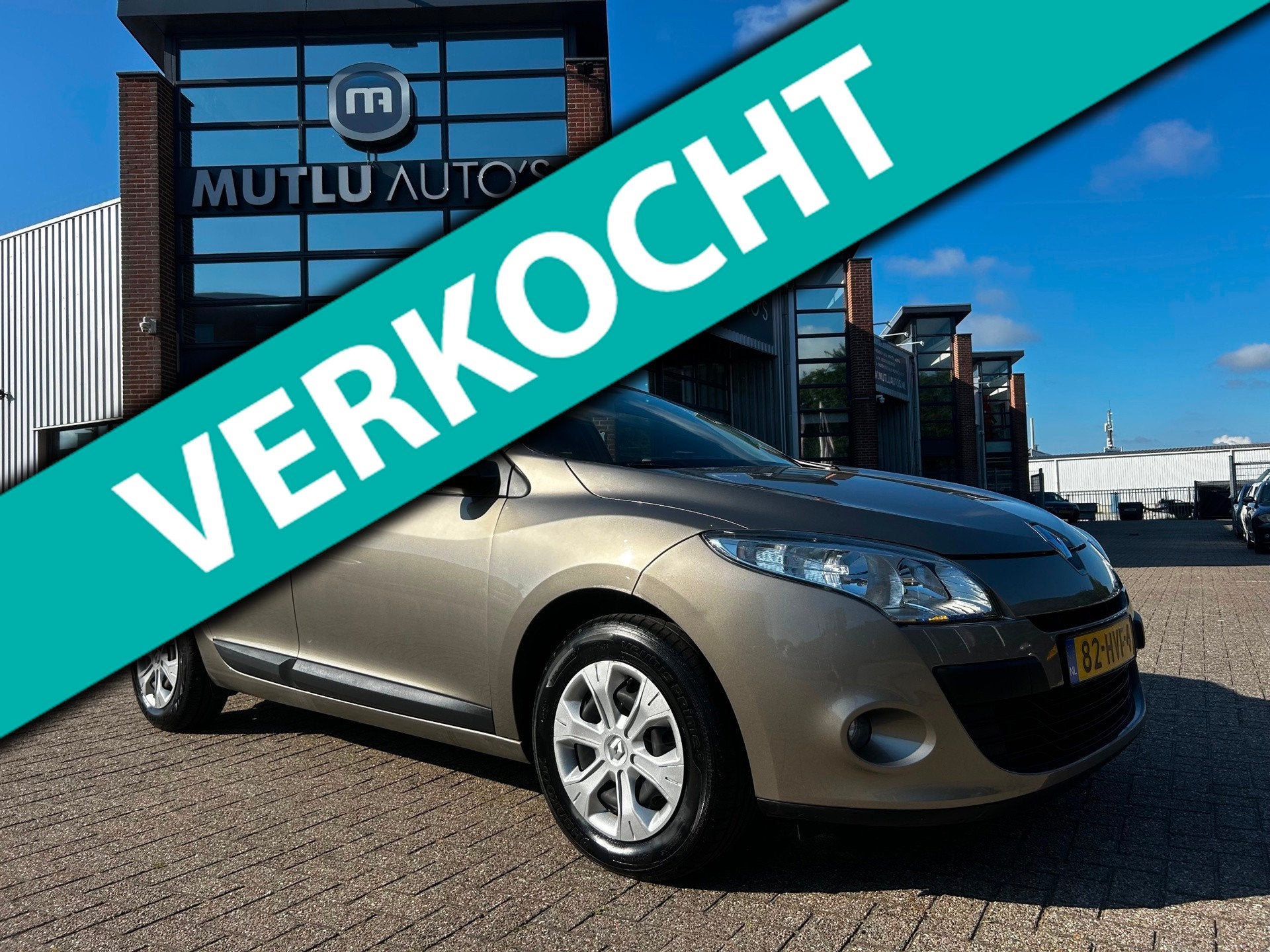 Renault Mégane 1.6 Expression 5deurs Airco NAVI NAP APK, Gebruikt, 4 cilinders, Electronic Stability Program (ESP), Beige