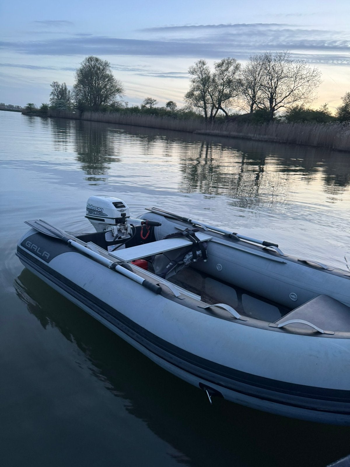 Gala rib 3 meter met 15 pk, Ophalen, Gebruikt