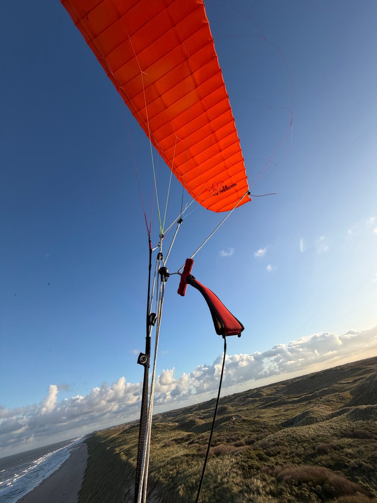 Little Cloud la mouette 19m² Paraglider/Parakite, Sport en Fitness, Ophalen of Verzenden, Zo goed als nieuw, Scherm