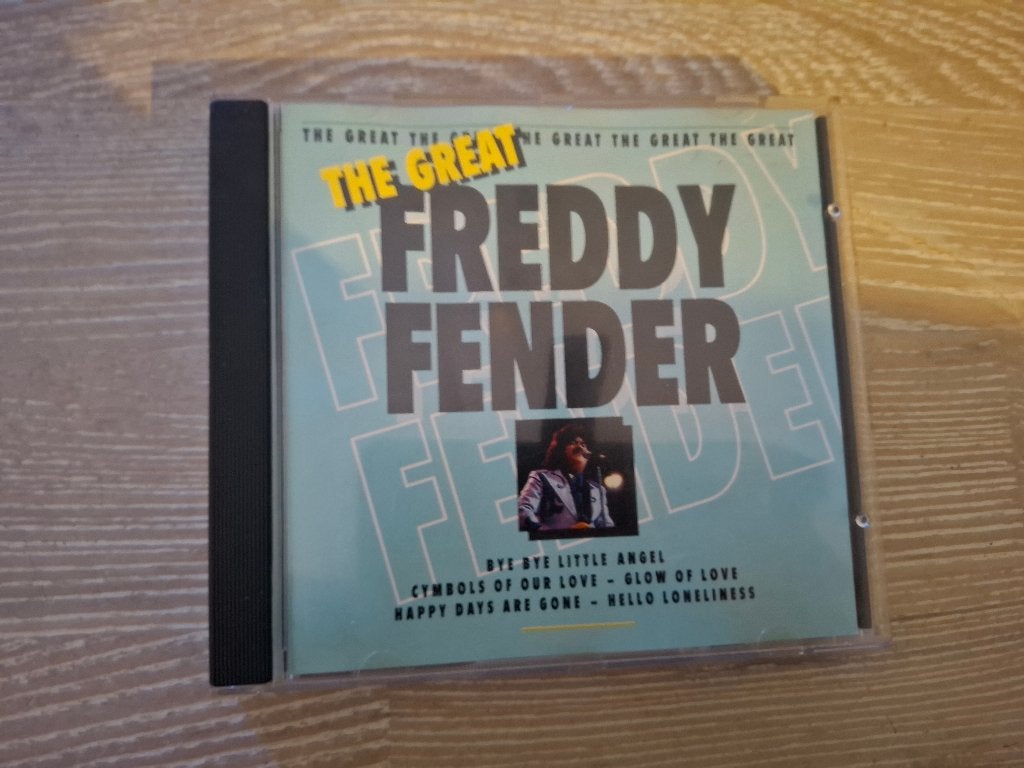 Cd Freddy Fender – The Great Freddy Fender (1994), Ophalen of Verzenden, Gebruikt