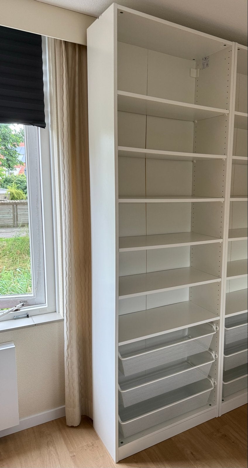 IKEA PAX Kledingkast 236x75x35 - Wit, Ophalen, Met plank(en), Gebruikt, 200 cm of meer