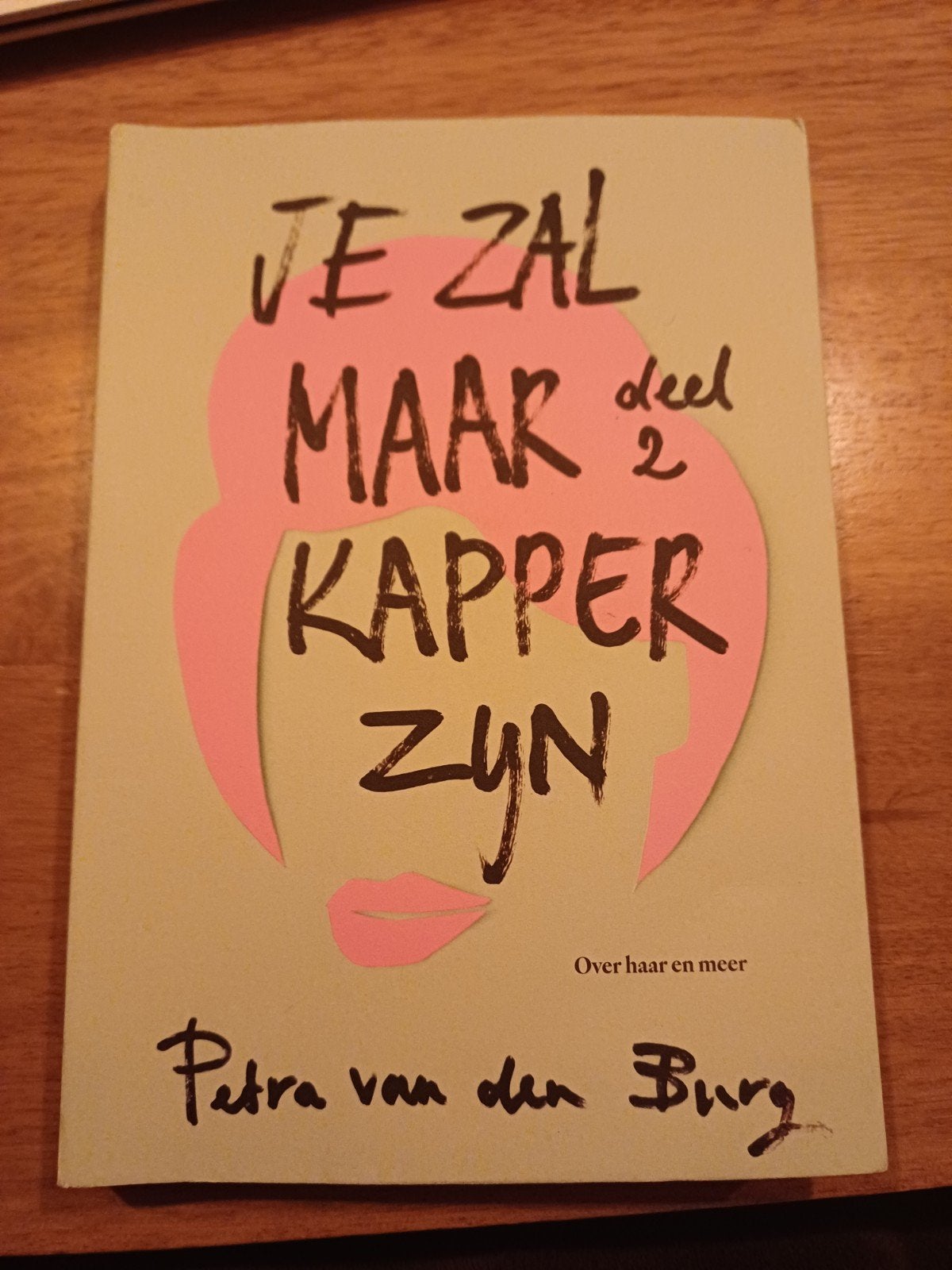 Je Zal Maar Kapper Zijn Deel 2 - Petra van den Burg, Ophalen of Verzenden, Zo goed als nieuw, Petra van den Burg, Nederland