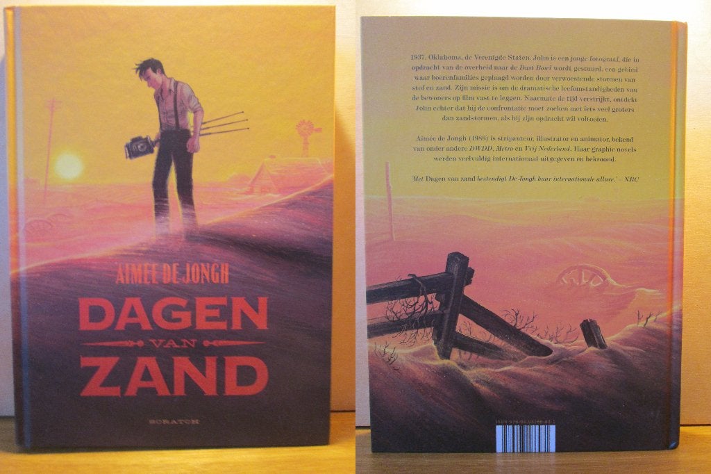 Dagen van zand (HC), Eén stripboek, Ophalen of Verzenden, Zo goed als nieuw, Aimée de Jongh