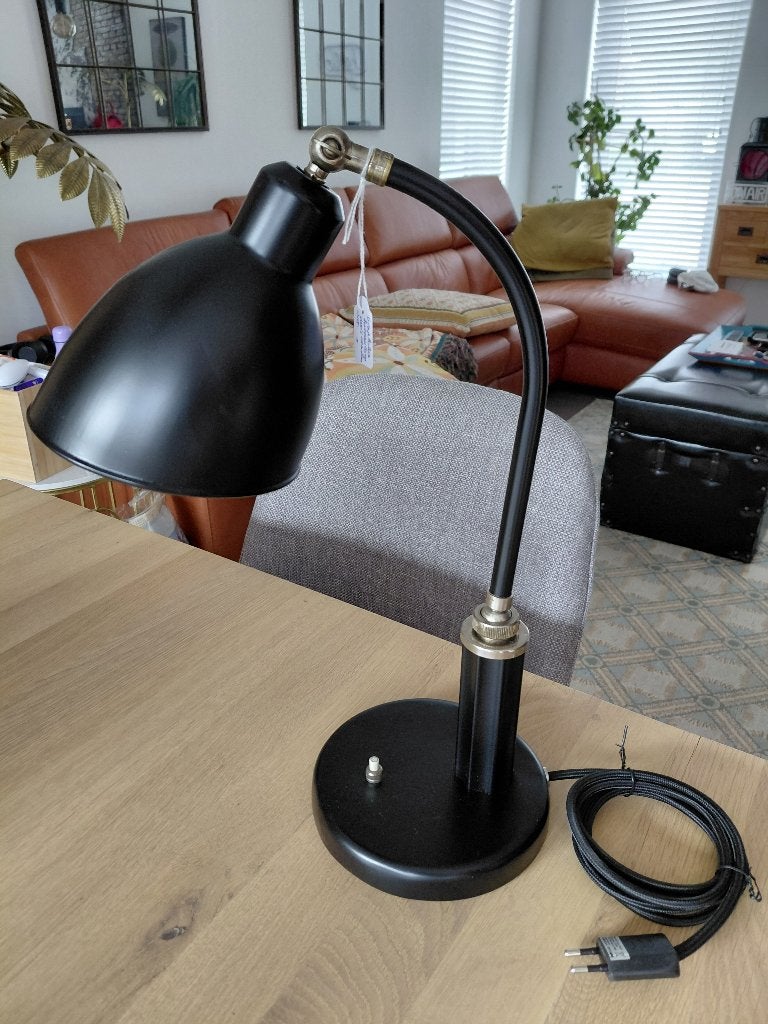 Grapholux prachtige lamp jaren30 christian dell voor molitor, Ophalen of Verzenden