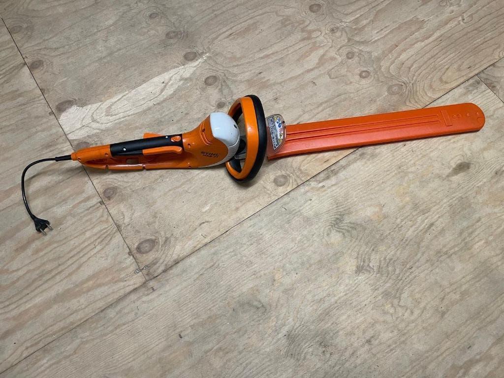 Stihl heggenschaar HSE71, Ophalen of Verzenden, Gebruikt, Elektrisch, Stihl