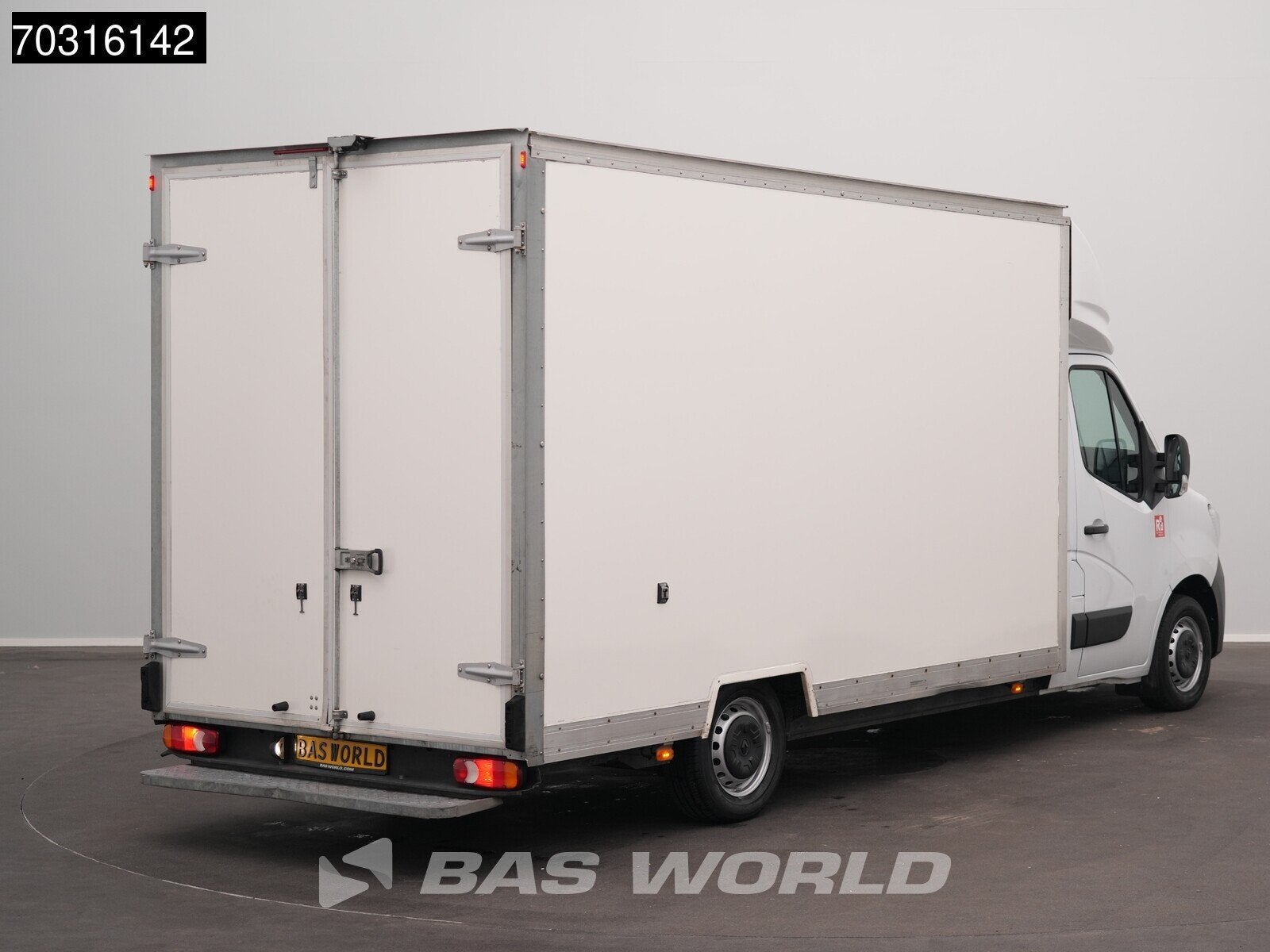 Renault Master 145PK Lowliner Bakwagen LED Navi Airco Cruise, 145 pk, Stof, Gebruikt, Euro 6