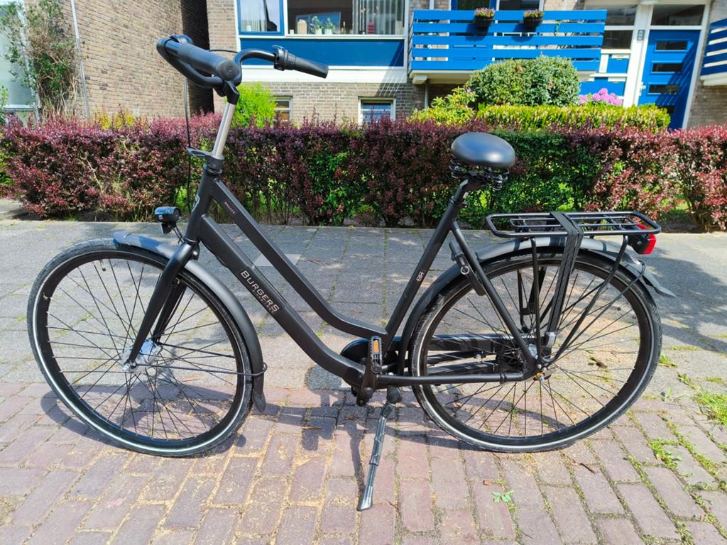 Burgers fiets. Terugtraprem., Terugtraprem, Versnellingen, Zo goed als nieuw, Ophalen