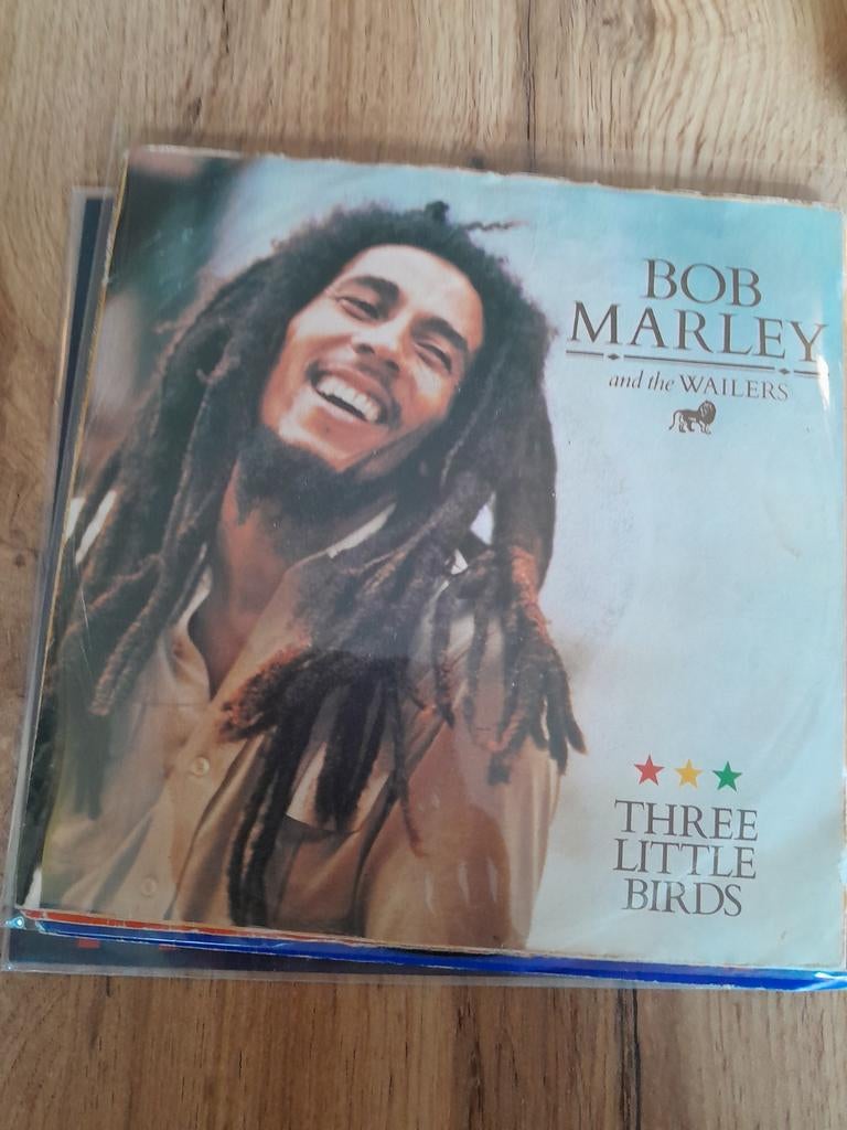 Bob marley 7inch three little birds, Cd's en Dvd's, Vinyl Singles, Ophalen of Verzenden, Zo goed als nieuw, Pop