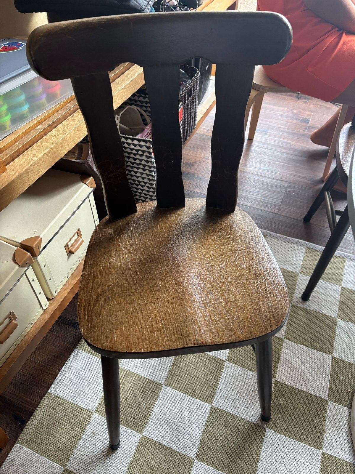 4 vintage café stoelen, Ophalen