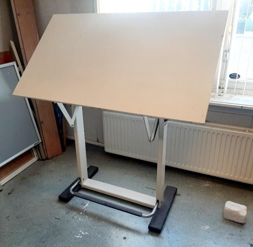 Tekentafel, Doe-het-zelf en Verbouw, Tekentafels, Ophalen, Gebruikt, Minder dan 130 cm
