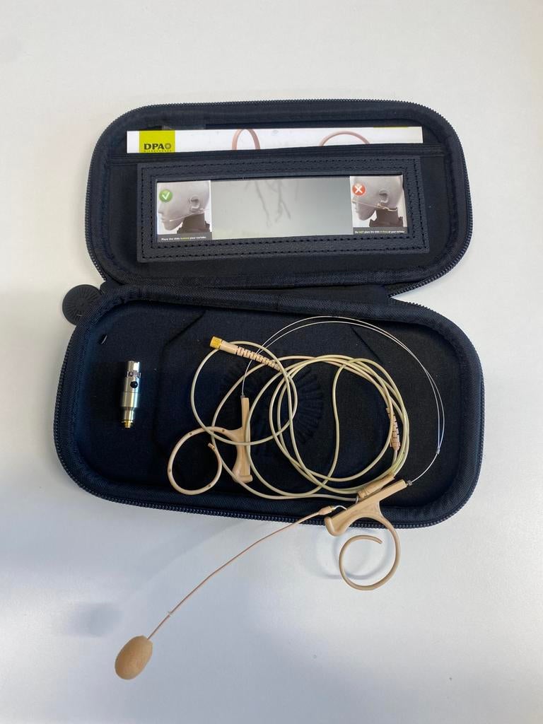 DPA headset microfoon te koop, Muziek en Instrumenten, Ophalen of Verzenden, Zo goed als nieuw, Overige typen