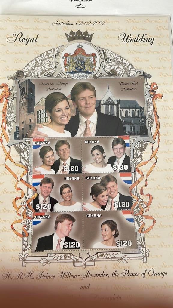 Willem Alexander & Maxima postzegel album, Ophalen of Verzenden, Zo goed als nieuw