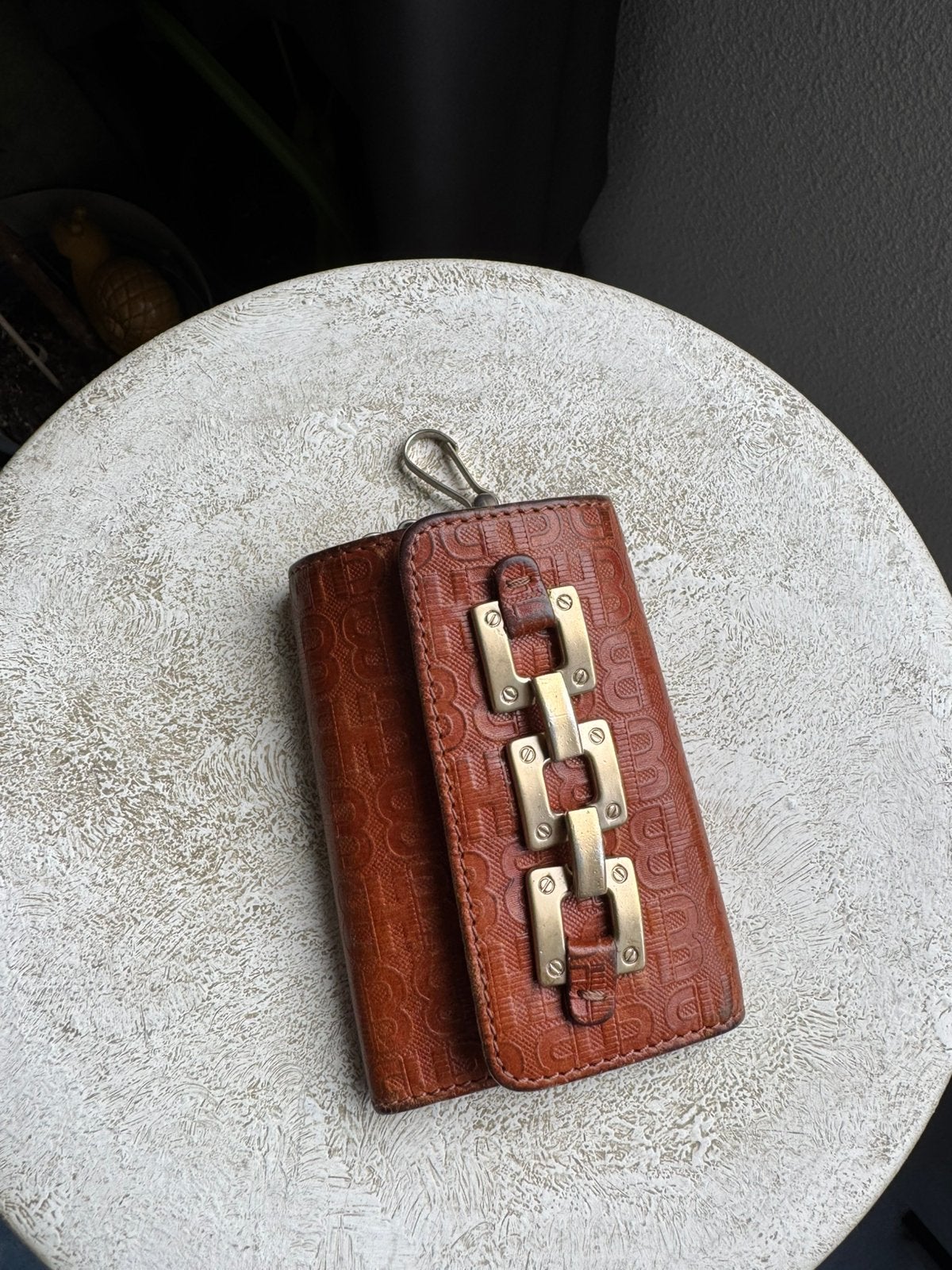 Hugo Boss key holder, Verzenden, Gebruikt, Zwart