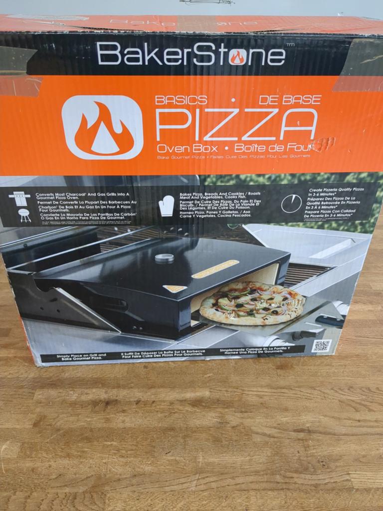 BakerStone Pizza Oven voor op de BBQ - Zo goed als nieuw, Ophalen of Verzenden, Zo goed als nieuw, BakerStone