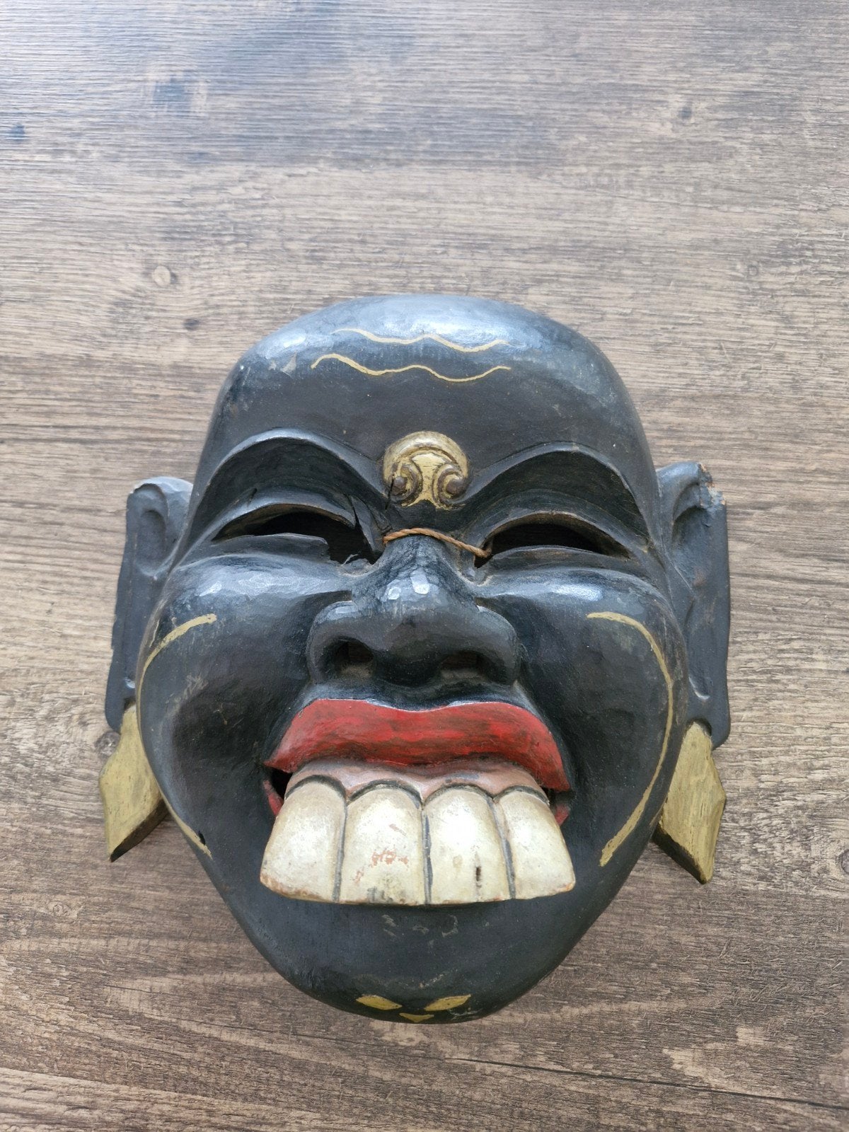 Japans / Indonesisch masker van hout, Ophalen of Verzenden