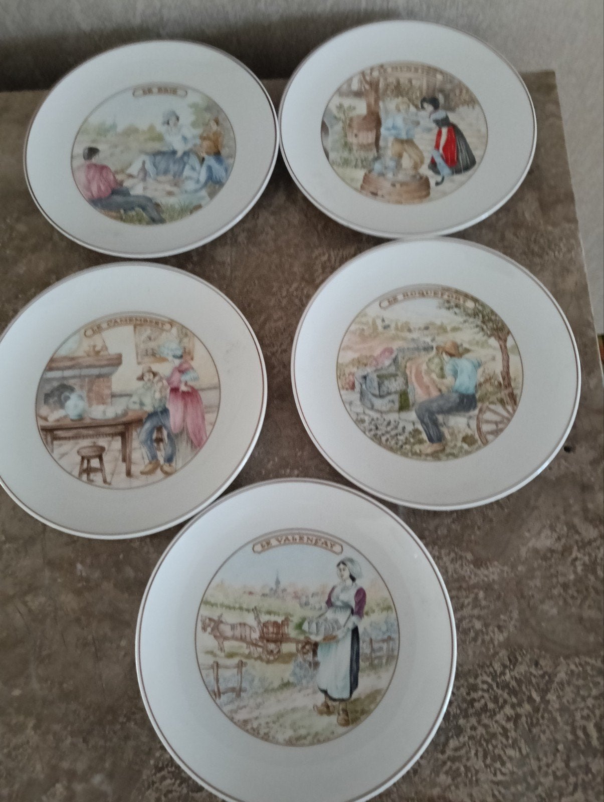 borden Frans le valencuy pillivuyt, Ophalen of Verzenden