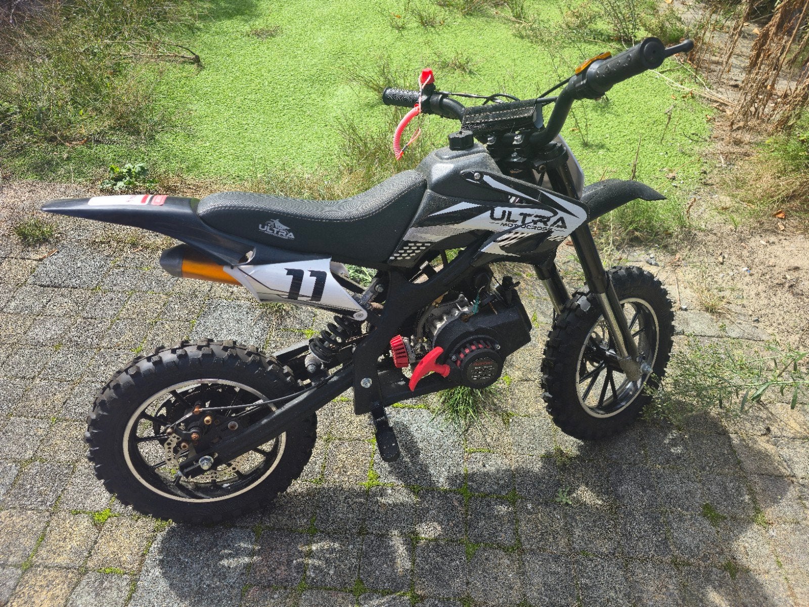 Kindercrossmotor - Startprobleem, weinig gebruikt, Fietsen en Brommers, Ophalen