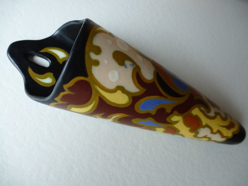 Platelen wandvaas - Regina Gouda - ca. 1920, Verzenden