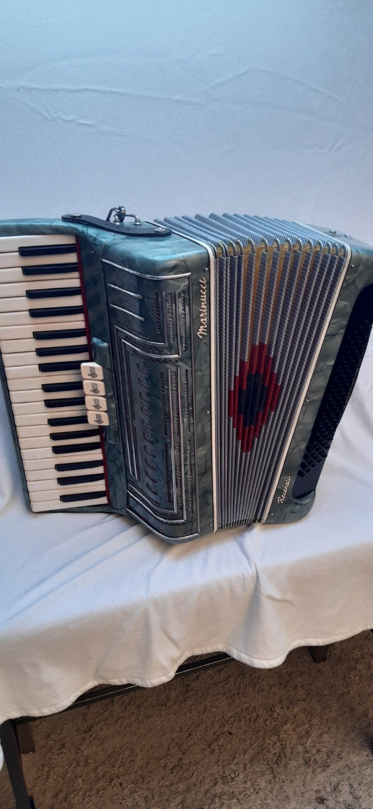 marinucci  80 bas, Ophalen, Gebruikt, 80-bas, Met koffer