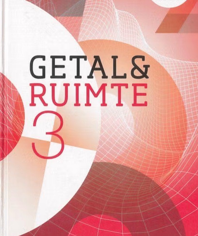 Getal en Ruimte 11e ed leerboek vwo B deel 3, Gelezen, VWO, Ophalen of Verzenden, Wiskunde B