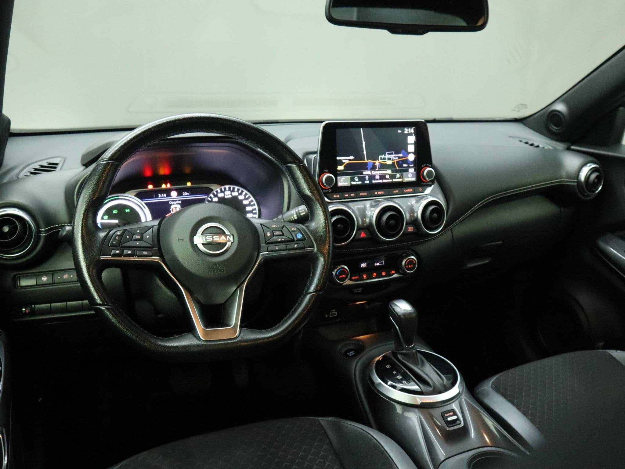 Nissan Juke 1.6 Hybrid Business Premium | Airco | Climate Co, Auto's, 1300 kg, Gebruikt, Leder en Stof, Bedrijf