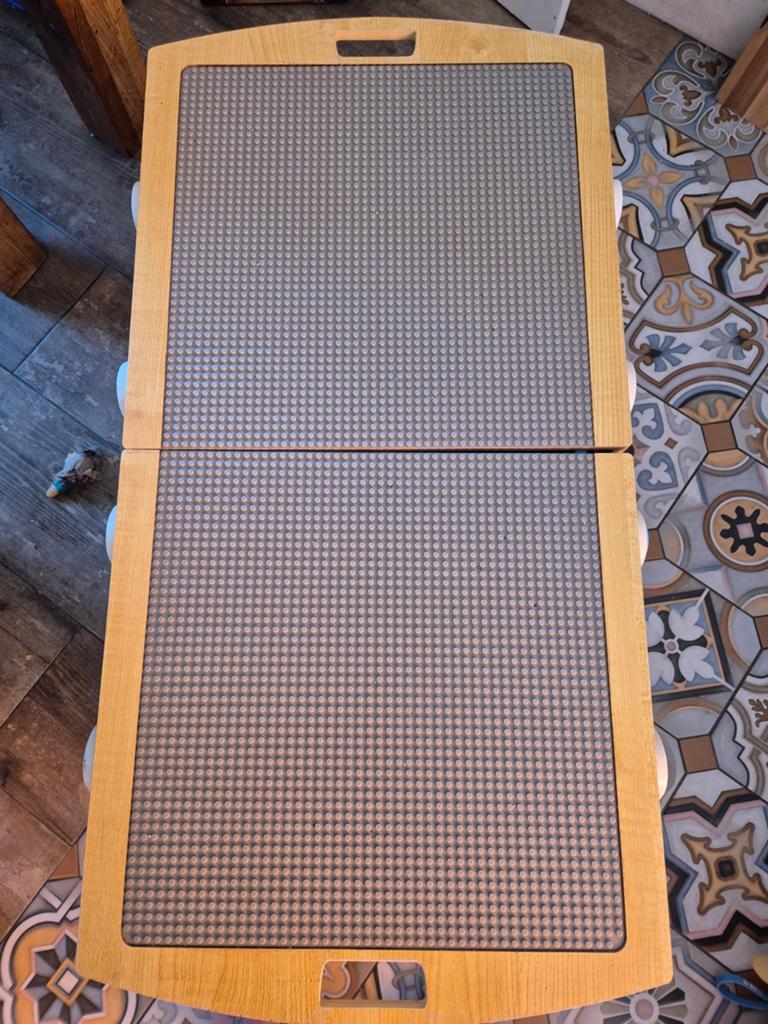 Kidkraft LEGO tafel met inklapbare en uitschuifbare bakken, Ophalen
