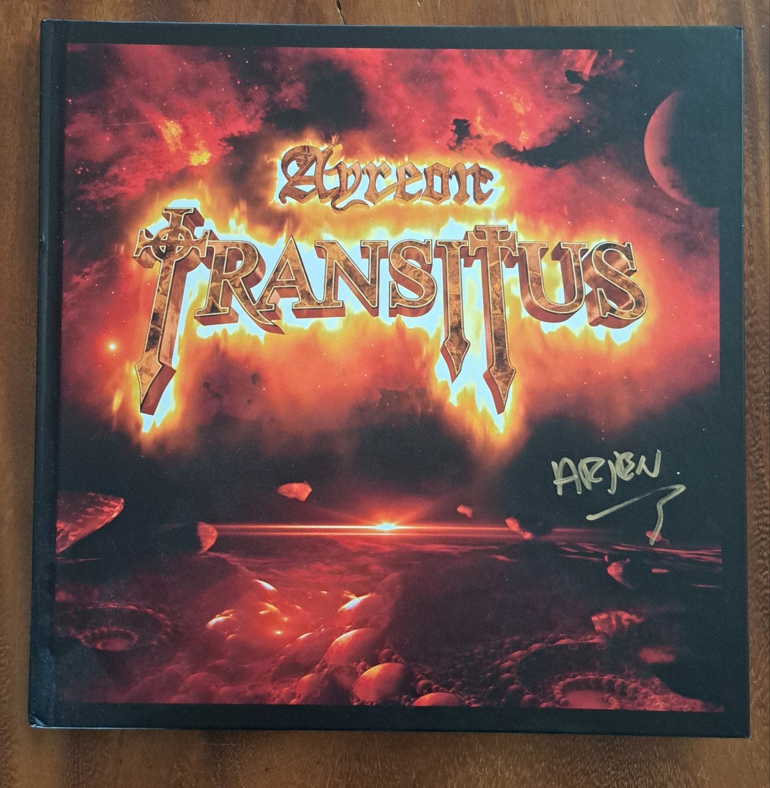 Ayreon Transitus LTD Box + Comic - gesigneerd, Ophalen of Verzenden, Zo goed als nieuw, Boxset, Digipak