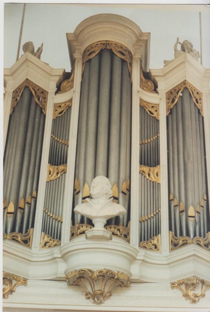 Amersfoort Evangelisch Luthers Kerk Preekstoel FOTO, Verzenden, 1980 tot heden, Utrecht