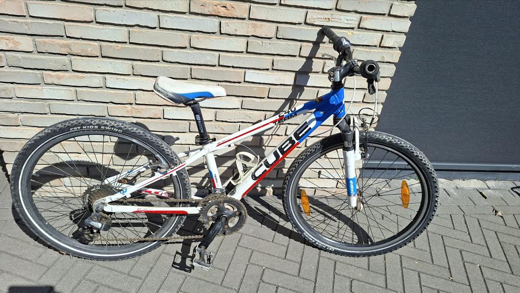 Cube kinderfiets 24 inch - - alleen voor inderdelen, Ophalen of Verzenden, Gebruikt, 24 inch, Versnellingen