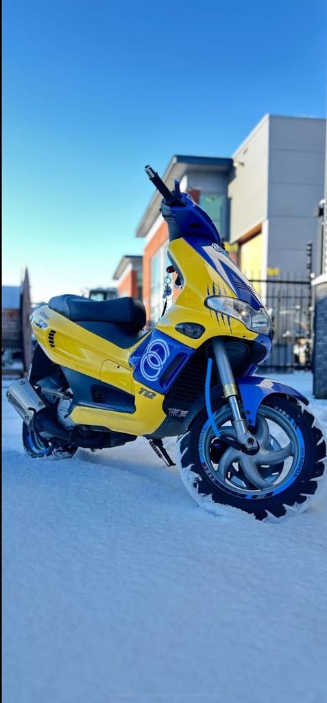 Gilera runner 172cc malossi fijn motor duits, Fietsen en Brommers, Ophalen, Zo goed als nieuw, Tweetakt, Overige modellen