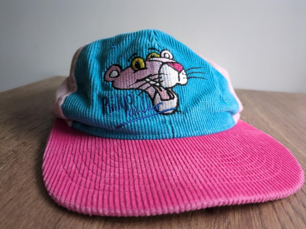 Pink Panther pet corduroy jaren 80/90, Ophalen of Verzenden