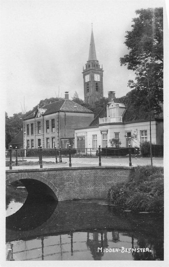 703-096-015 Midden-Beemster, Verzenden, Voor 1920, Noord-Holland