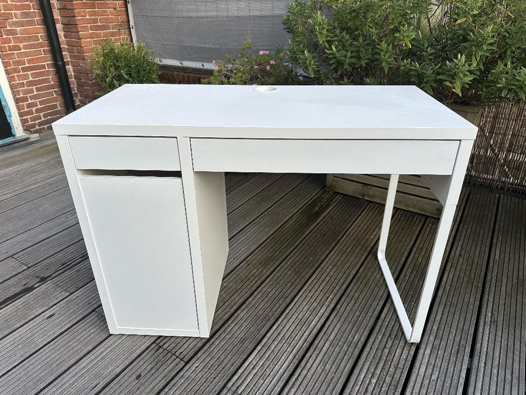 bureau wit model Micke, Ophalen, Gebruikt, 50 cm, IKEA
