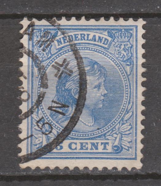 NVPH 35 gebruikt Wilhelmina 1891 : OUD NEDERLAND per stuk, Ophalen of Verzenden, T/m 1940, Gestempeld