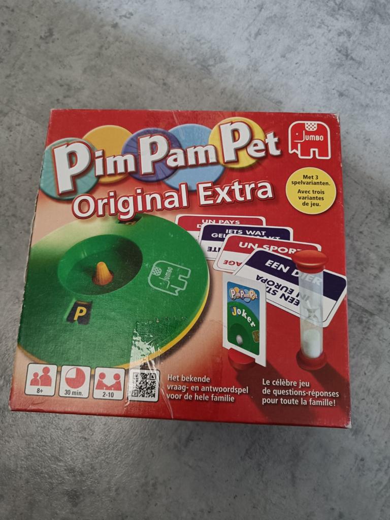 Pim Pam Pet Original Extra - kaartspel, Vijf spelers of meer, Ophalen of Verzenden, Gebruikt, Jumbo