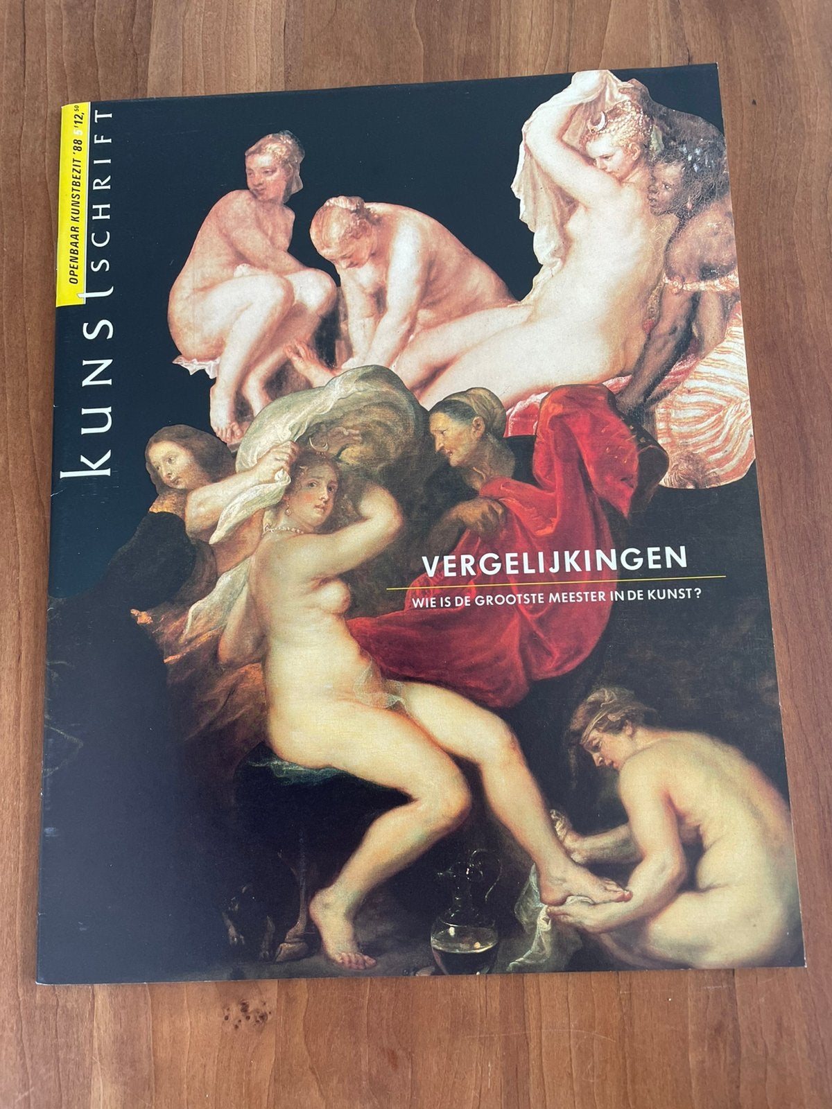 Kunstschrift Vergelijkingen 1988 nr 5, Ophalen of Verzenden, Zo goed als nieuw