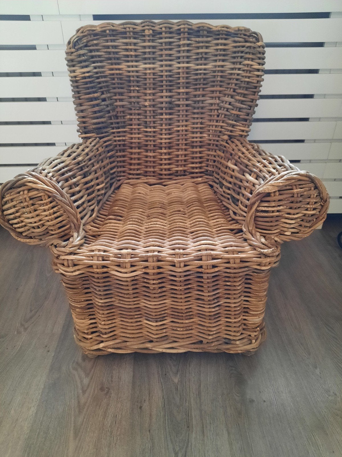 Rieten kinderfauteuil, Ophalen of Verzenden, Stoel(en)