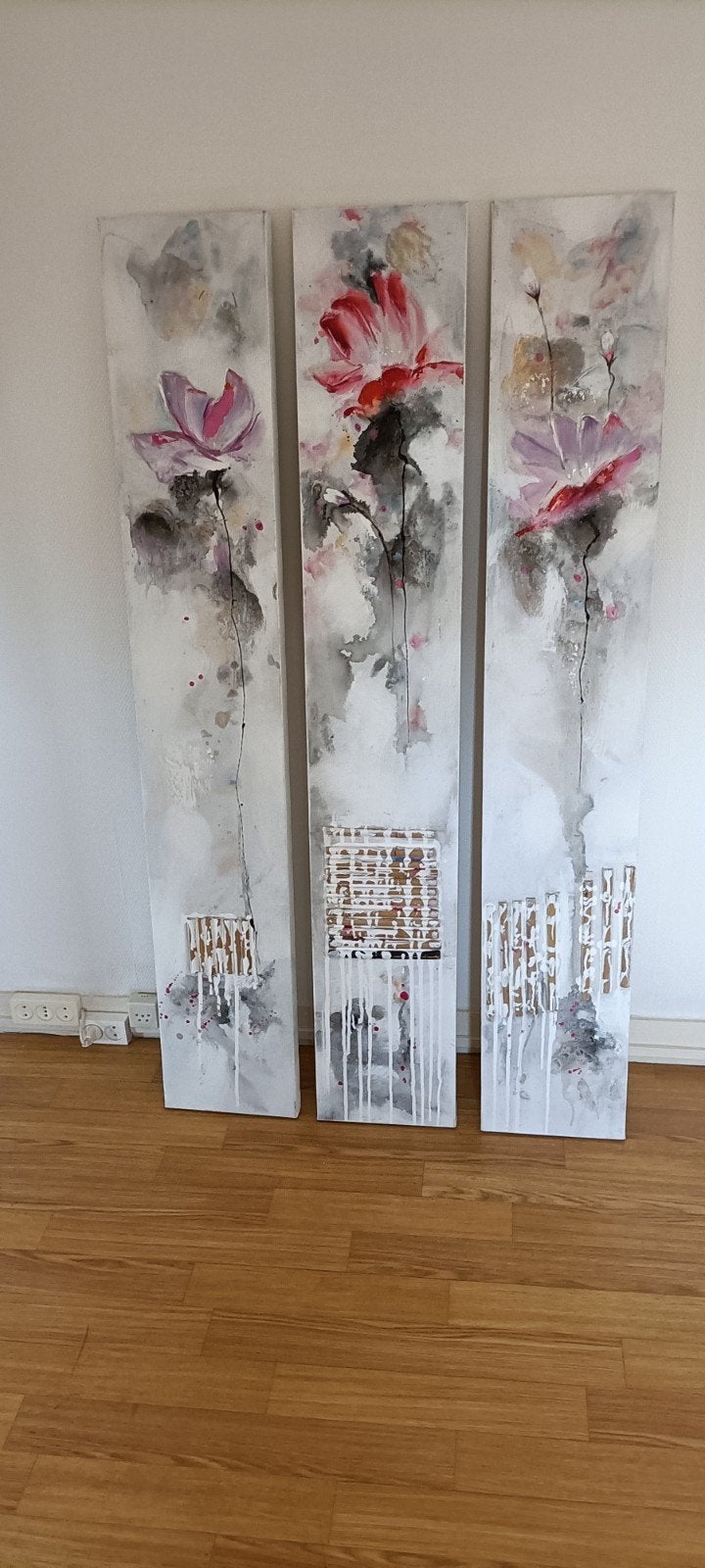 Drie luik schilderij, Ophalen, Schilderij